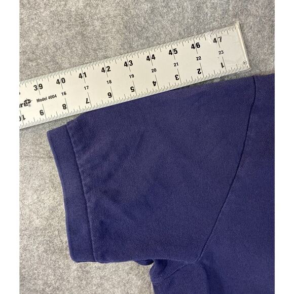 Polo Ralph Lauren Shirt Mens Extra Large Blue 100% Cotton Classic Fit Red Pony - Picture 4 of 10